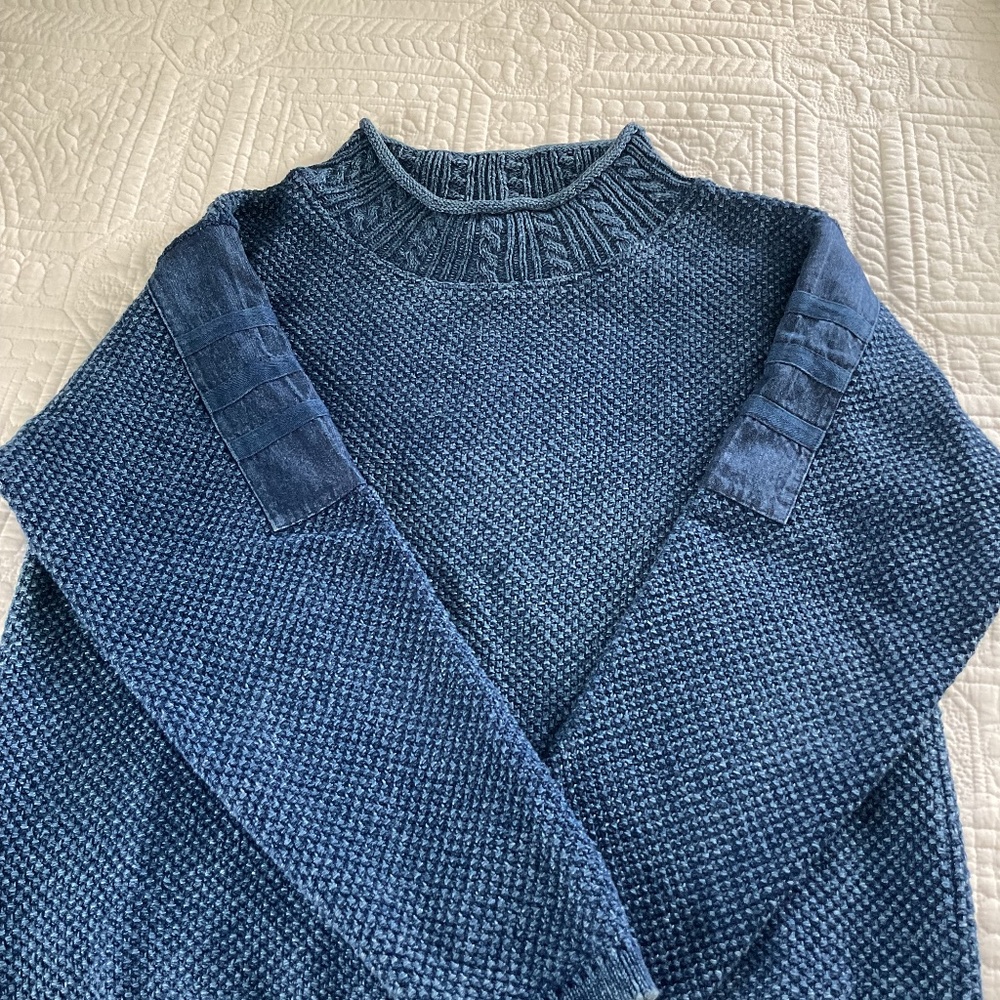 Blue Willies sweater
